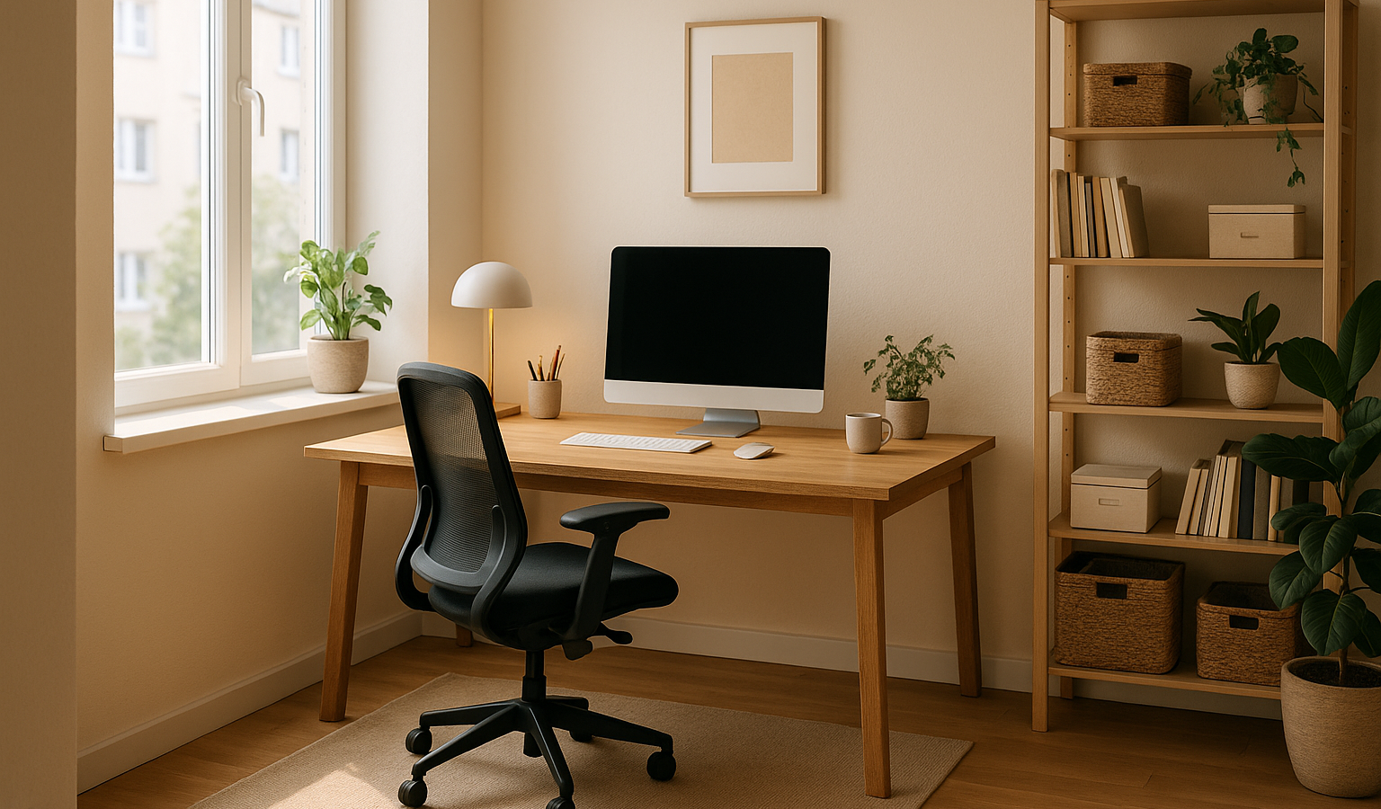 Arbeitszimmer einrichten: Ideen für einen durchdachten Arbeitsplatz zuhause