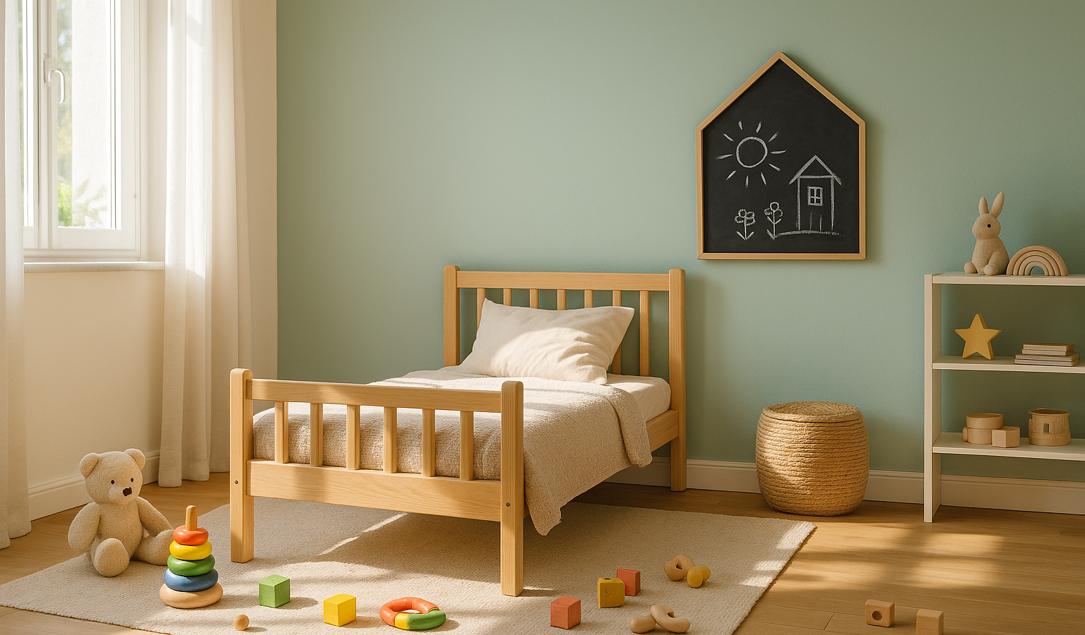 Kinderzimmer streichen: Wandfarben, die wirklich zu deinem Kind passen