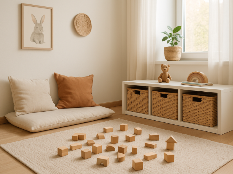 Ordnung im Kinderzimmer alltagstauglich organisieren