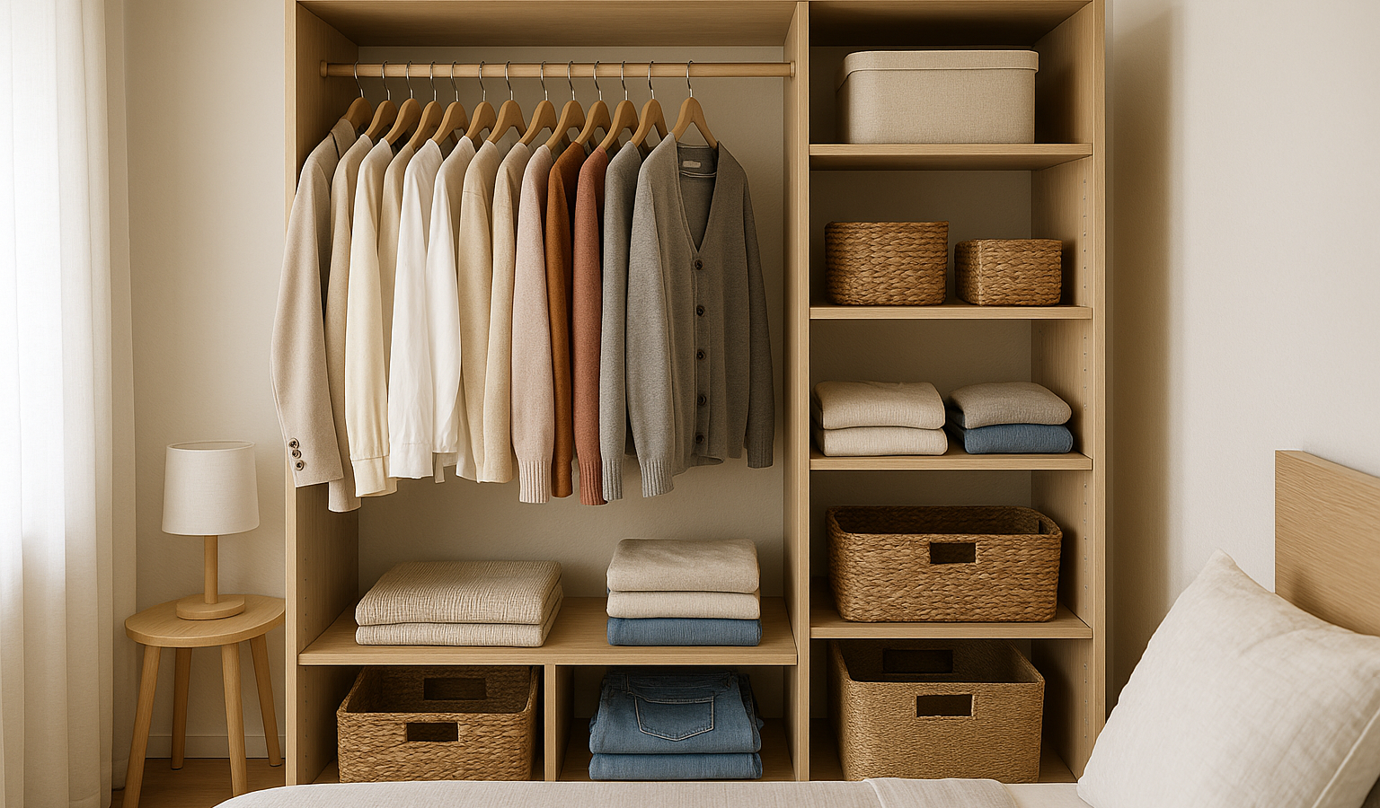 Ordnung im Kleiderschrank leicht gemacht
