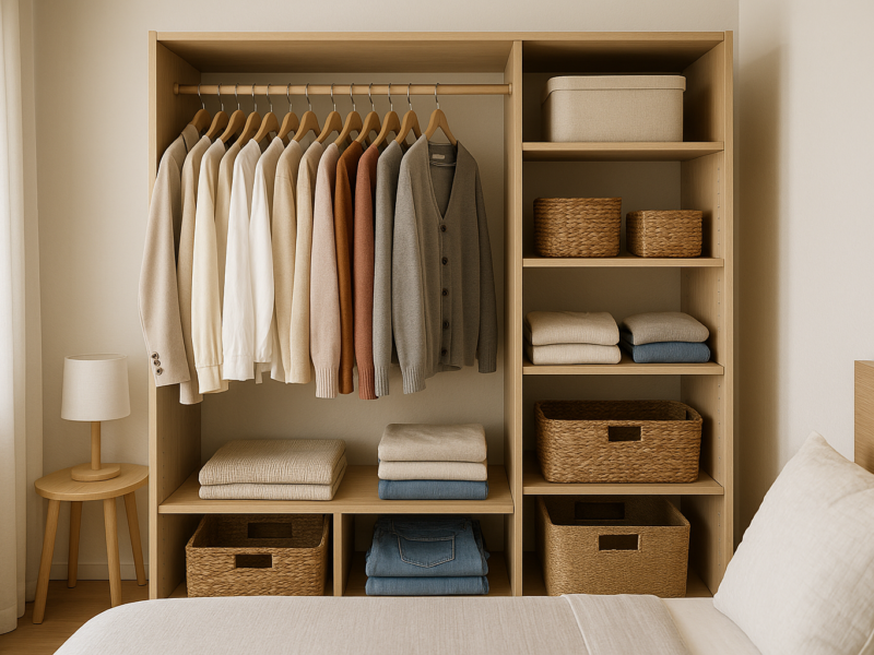 Ordnung im Kleiderschrank leicht gemacht
