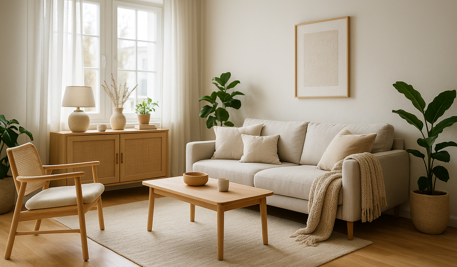 Scandi Style ruhig und gemütlich einrichten
