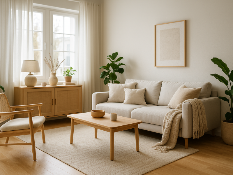 Scandi Style ruhig und gemütlich einrichten