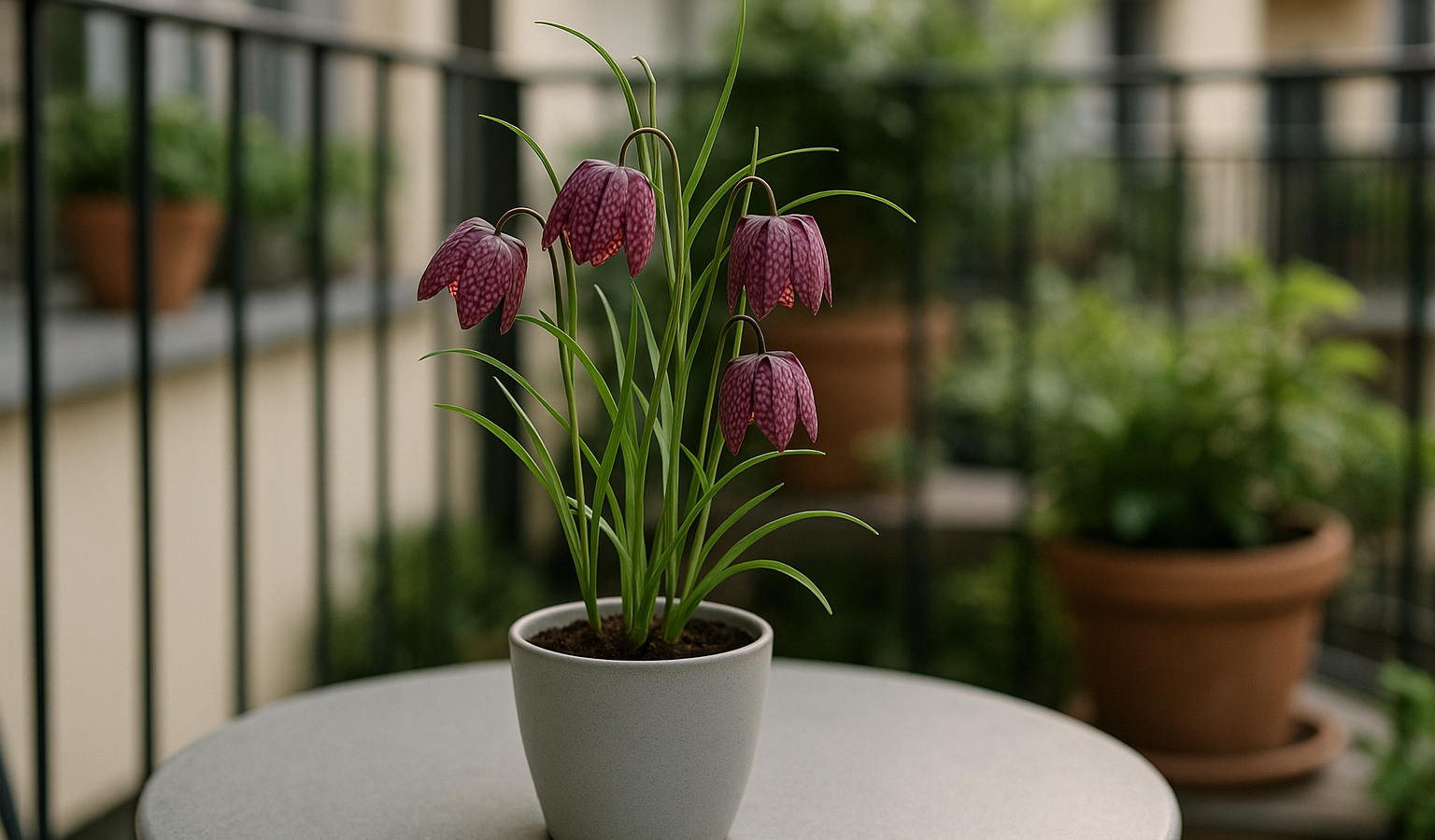Schachbrettblume im Topf halten: Pflege, Standort und Überwinterung