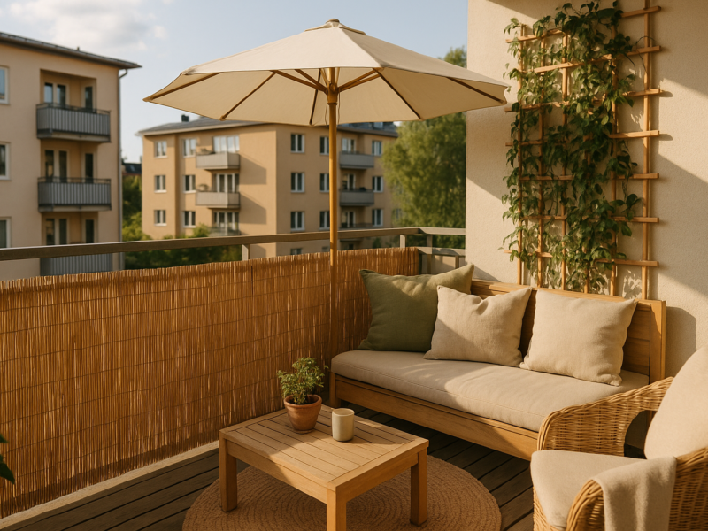 Praktischer Sichtschutz für den Balkon: Ideen für mehr Ruhe und Privatsphäre