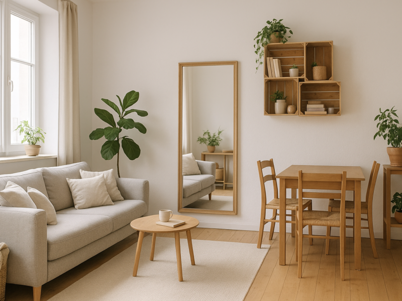 Wohnung günstig einrichten mit einfachen Ideen