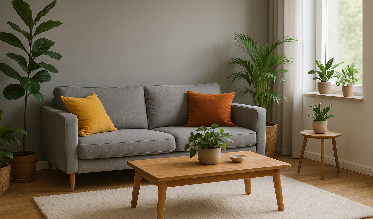 Welche Farbe passt zu Grau in deiner Wohnung