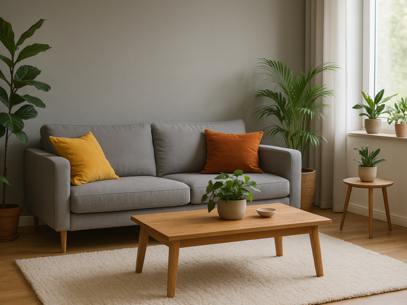 Welche Farbe passt zu Grau in deiner Wohnung