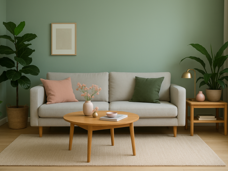 Welche Farbe passt zu Grün in deiner Wohnung